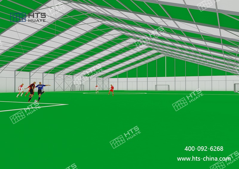 為什么越來越多的人會(huì)選擇篷房足球館？