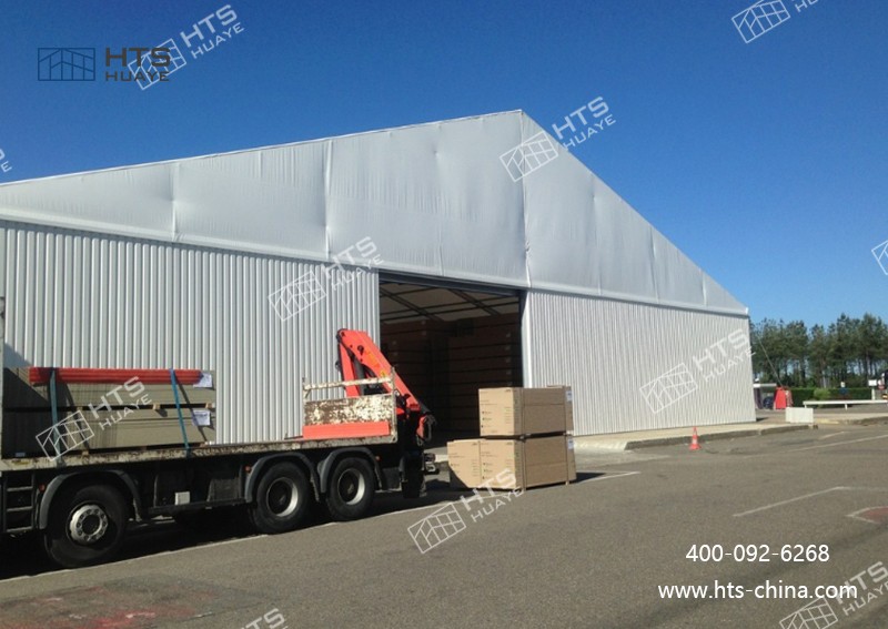 裝配式倉庫篷房為企業提供了時間與空間雙重維度的靈活解決方案