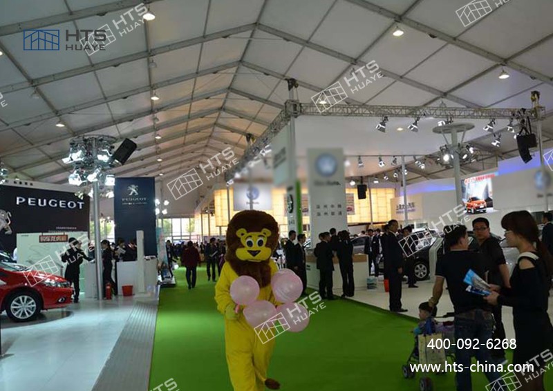 當展會規(guī)模突破上限，展覽篷房成為最優(yōu)解