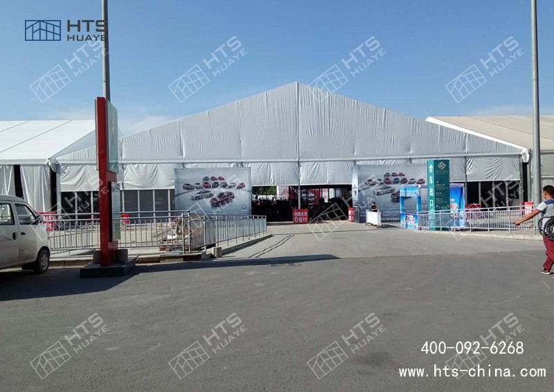 當展會規(guī)模突破上限，展覽篷房成為最優(yōu)解