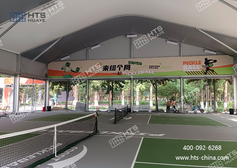 華燁海特斯匹克球館篷房實現周級交付,施工周期縮短 70% 華燁海特斯匹克球館篷房實現周級交付,施工周期縮短 70%